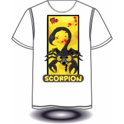 T-shirt avec Horoscope scorpion