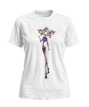 T-shirt femme étoile électrique