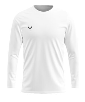 T-shirt manche long et col rond basic personnalisé