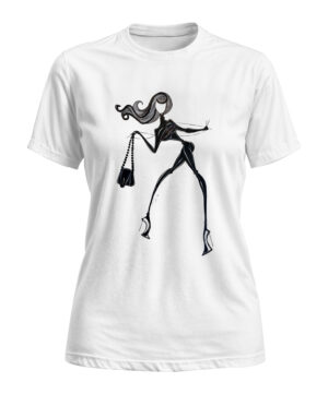 T-shirt femme avec sac