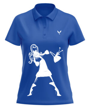 Polo femme 13 bleu