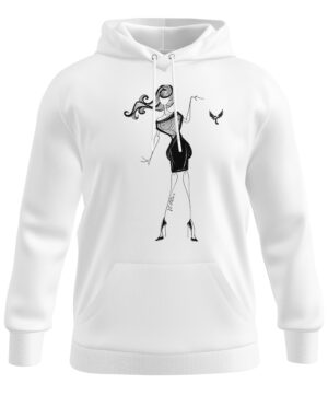 Sweat à capuche femme du jour