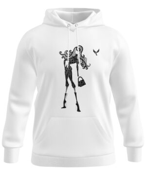 Sweat à capuche femme belle