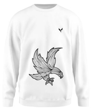 Sweat Aigle col rond unisexe