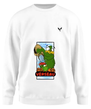 Sweat-shirt unisexe Versesu col rond sublimé