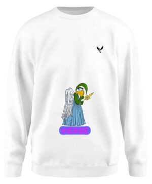 Sweat-shirt unisexe Vierge col rond sublimé
