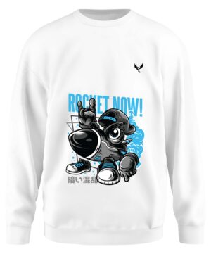 Sweat rocket now col rond unisexe