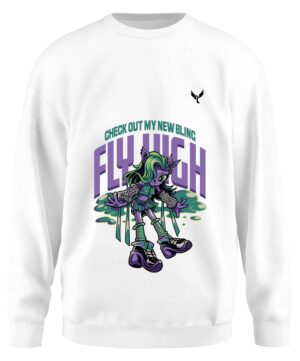 Sweat fly high col rond unisexe