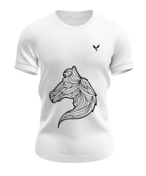 T-shirt Cheval col rond