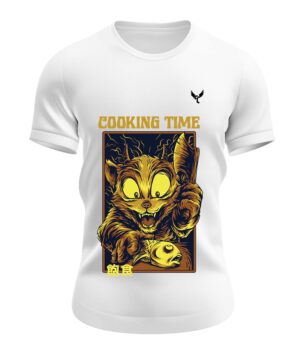 T-shirt cooking time col rond