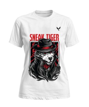 T-shirt Femme Tigre Snea sublimé