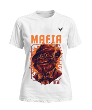 T-shirt mafia col rond