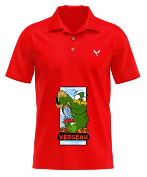 Polo rouge Homme Versesu