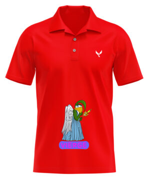 Polo rouge Homme Vierge