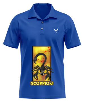 Polo Homme Scorpion blue
