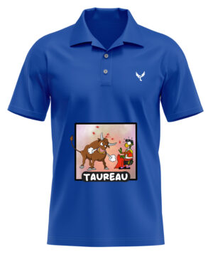 Polo Homme Taureau blue