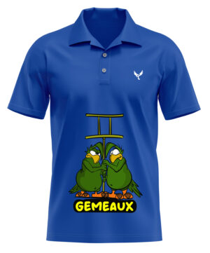 Polo Homme Gemeaux blue