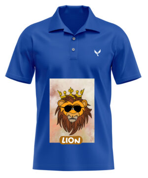 Polo Homme Lion blue