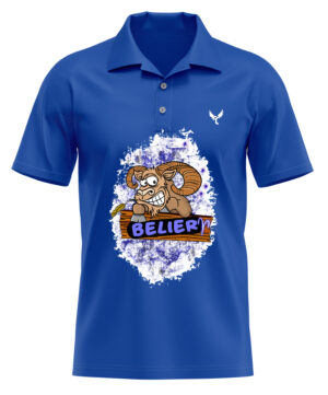 Polo Homme Belier blue