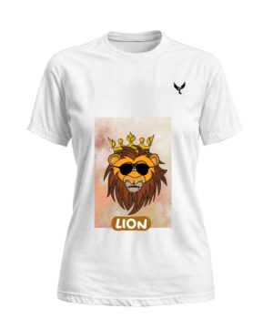 T-shirt Femme Lion
