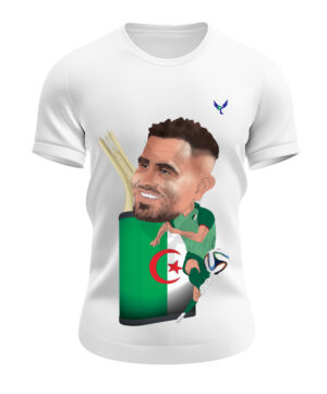 T-shirt Homme Algérie – Fennec Football